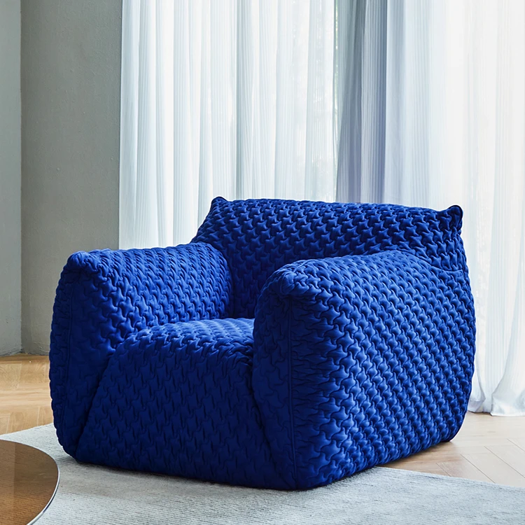 Modern Simple Nordic Designer NUVOLA SOFA Klein Blue Sofa Living Room Furniture sets Sofa Light Luxury Art Baxter Single 2 seats