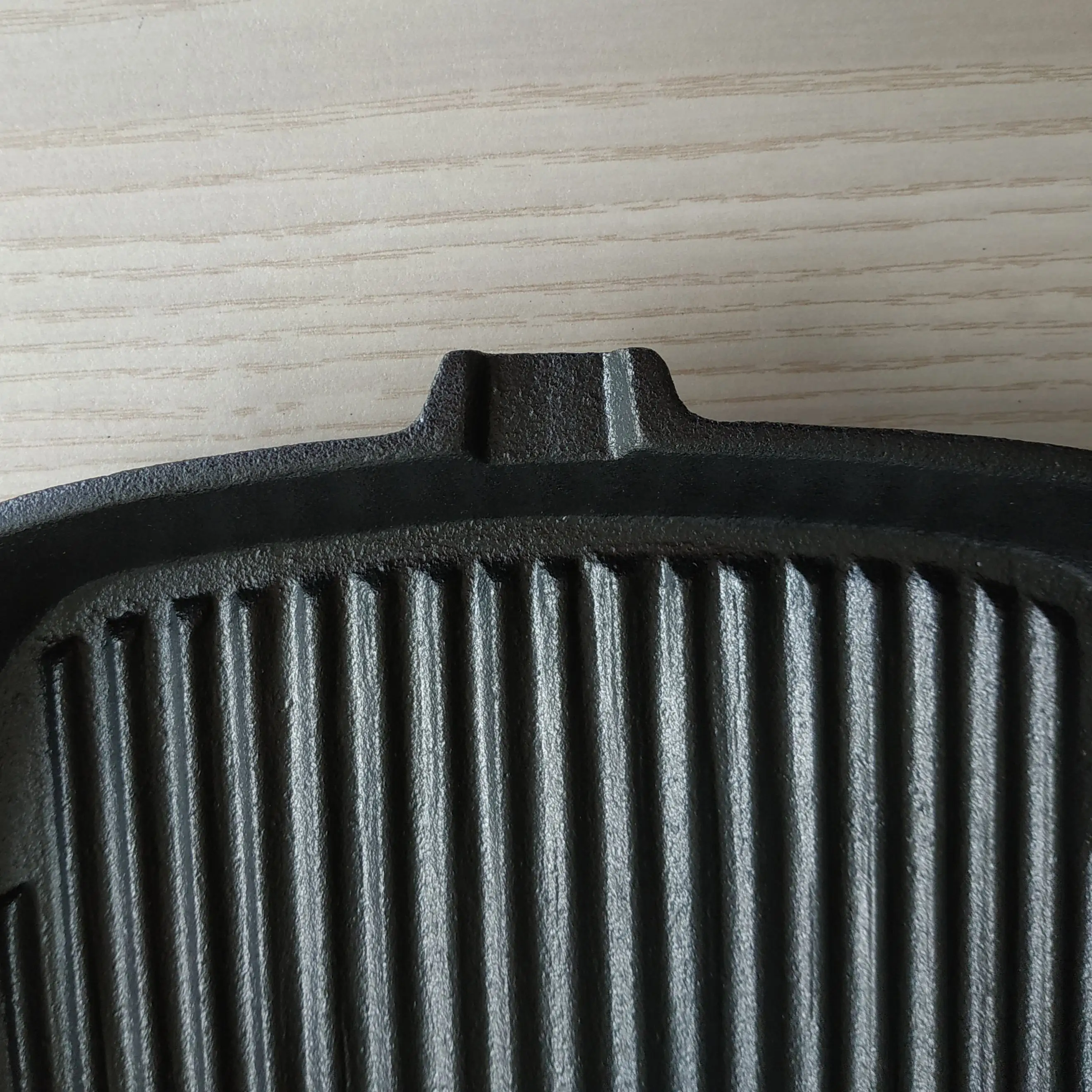 hot sale Classic Cast Iron Pre-season Grill griddle Cookware Skillet Steak Pan with single Handle Cookware