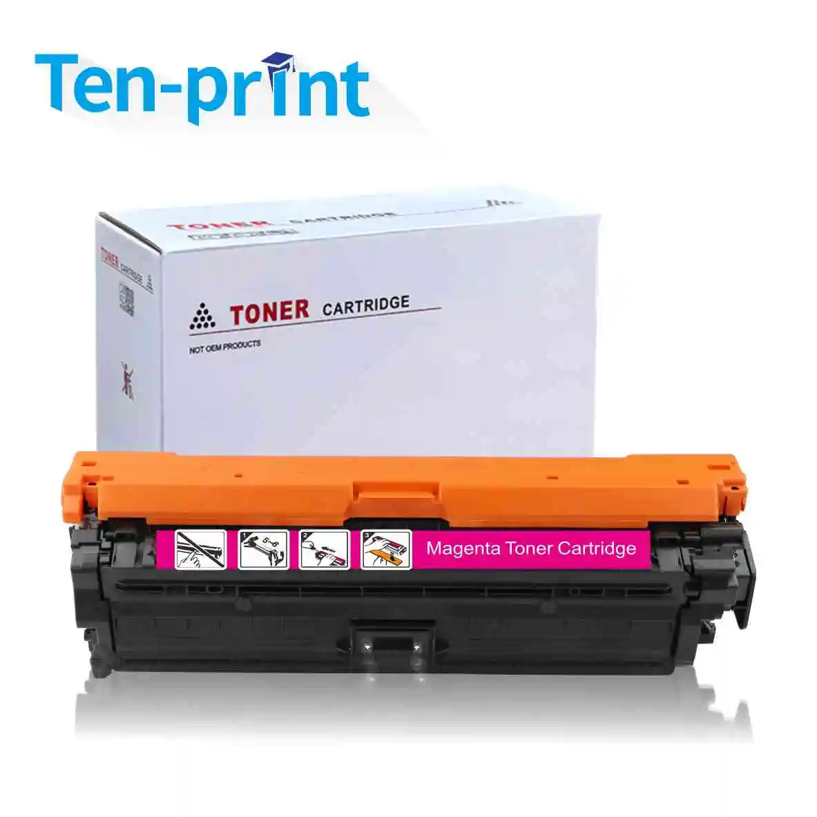 Ten-print Заводская розетка 307A/CE740A CE741A CE742A CE743A совместимый картридж с тонером для принтеров HP