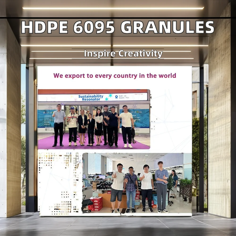 High Quality HDPE Virgin Recycled Plastic Pellets High Flow Injection Molding Materials Film Grade Raw Materials Powder Packing