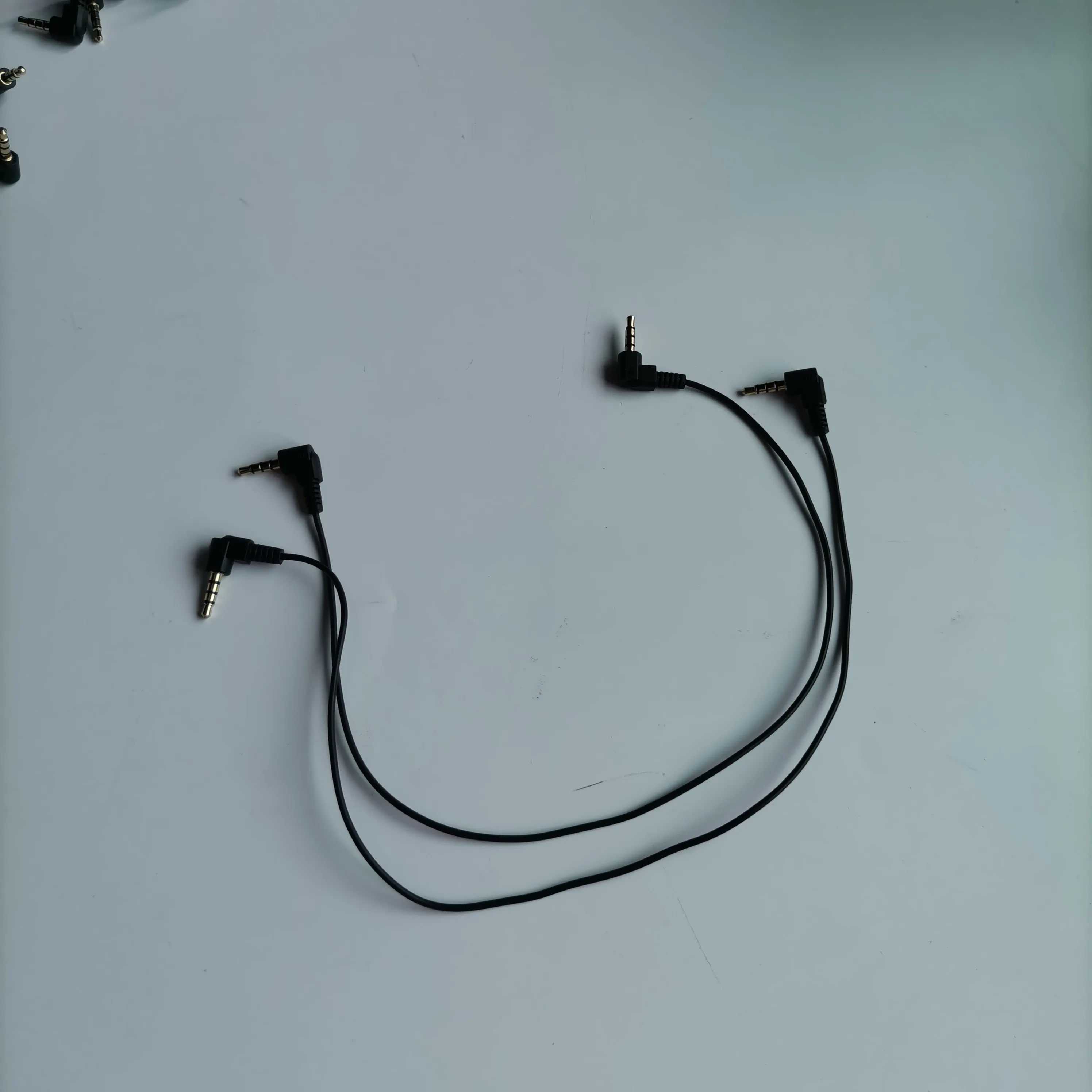 50cm 2.5mm right angle jack cables