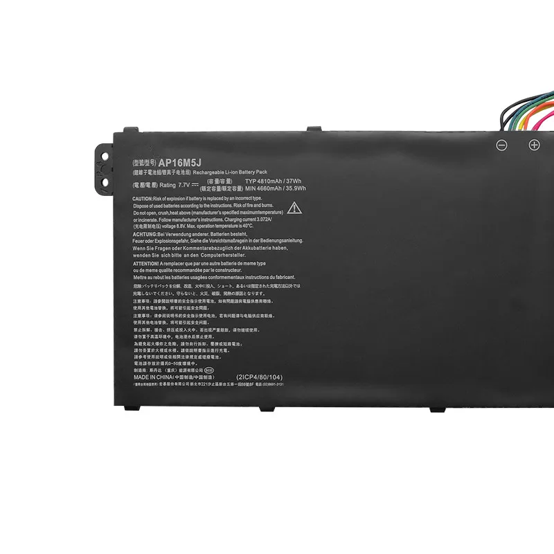 AP16M5J ноутбук батарея оригинал для Acer Aspire 1 A114-31 серии 7 V 37WH литиевая ноутбука батареи