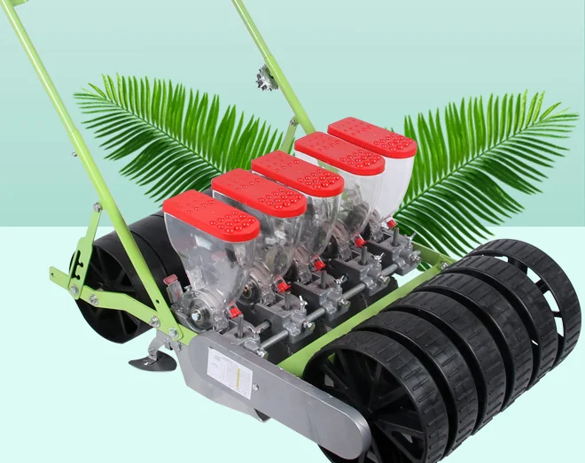 Reseeding Grass Seeder/Spread Soil Mixing Gardening Rotary Tool Garden Wheel Cultivator fruit  Vegetables corn seed planter