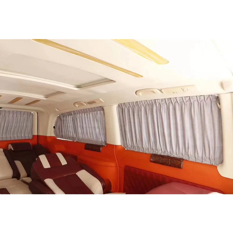 wholesale customized car curtains automotive interior design for conversion van luxury vans minibus cars