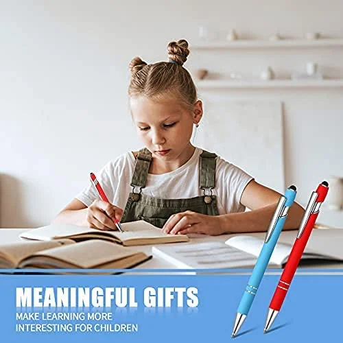 Best Cheap Click Pen Promotional Metal Biro Touch Screen Ballpoint Pens With Customized Logo