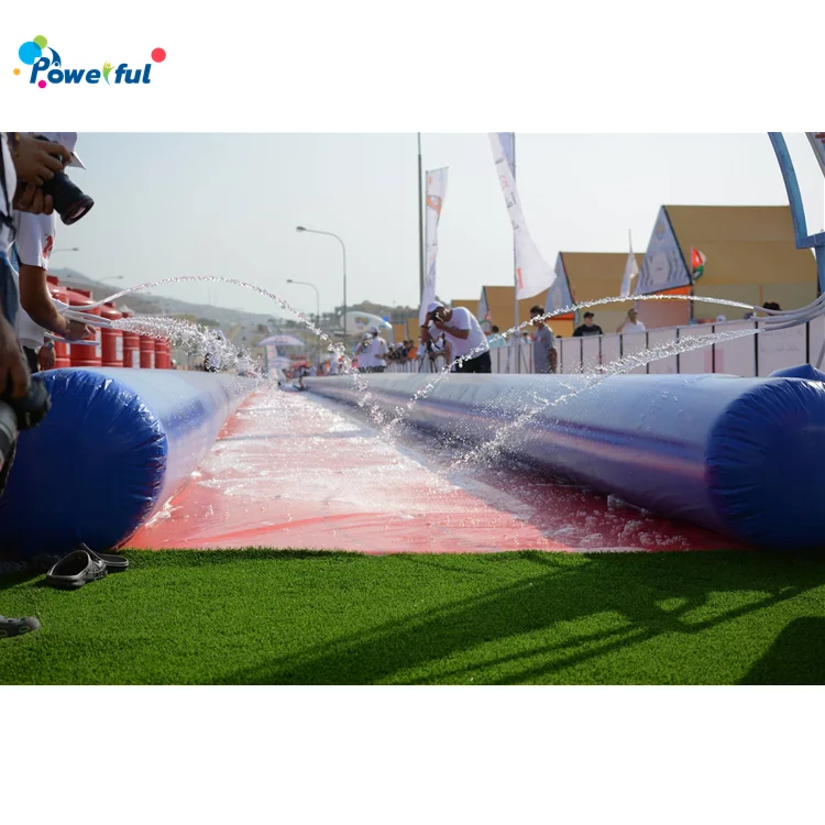 Customized size giant commercial lake inflatable water city slide  for outdoor event