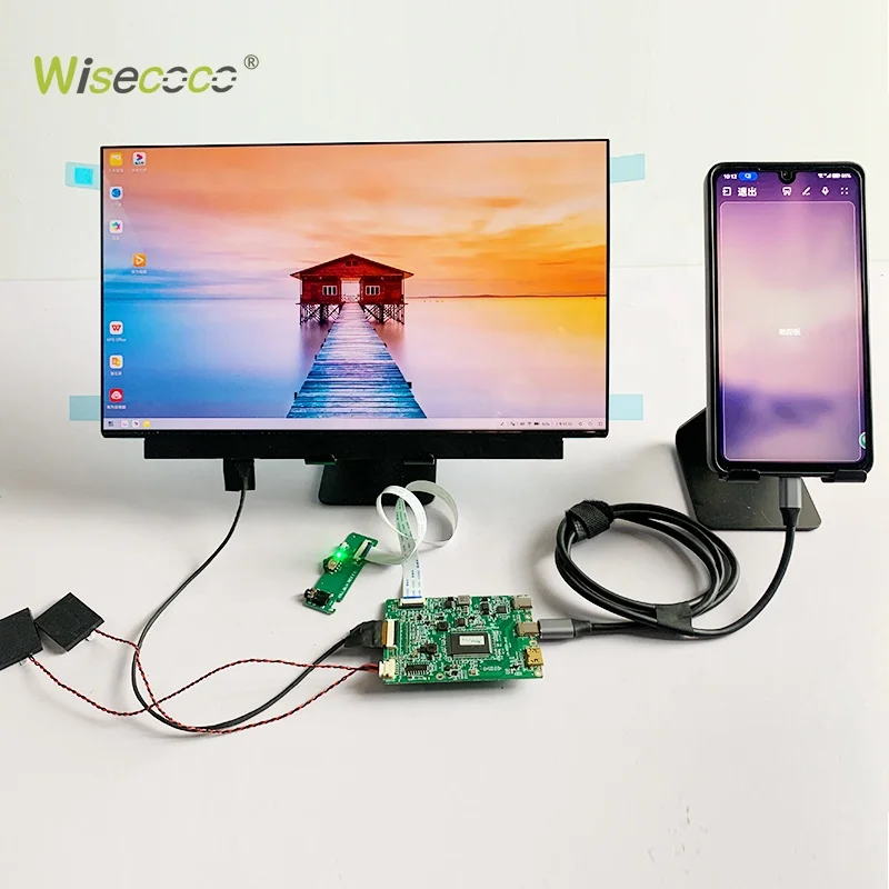 Brand  New Original 13.3 Inch FHD Paper Thin Screen IPS 1920X1080 Screen AMOLED Display Module EDP With Touch Panel Optional