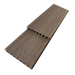 3D deep online embossing wood grain outdoor weather resistant composite WPC decking