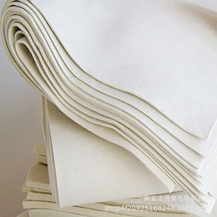 
hebei nan gong pure wool fabric felt wool circles 45 for industry 