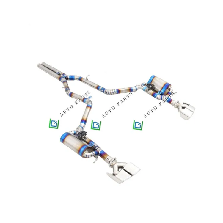 Titanium Exhaust Valves Muffler Exhaust System for Mercedes Benz Cls
