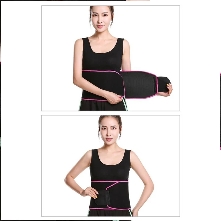 Gym Body Customized Logo Slim Belt Adjustable For Women Men Waist Support Training Belt High Quality Waist Trainer