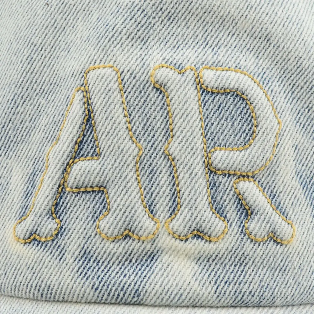 Custom Letter Embroidery Logo Baseball Caps Washed Cotton Vintage Distressed Cap 6 Panel Baseball Hat