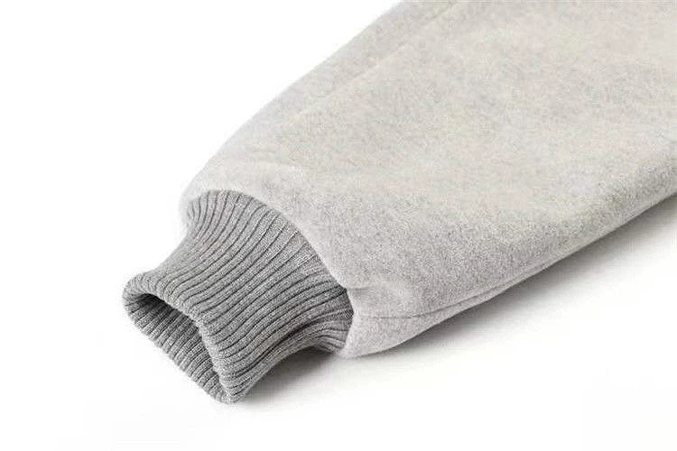 Mens Casual Blend Woolen Bomber Jacket Classical High Quality Coaches Jacket