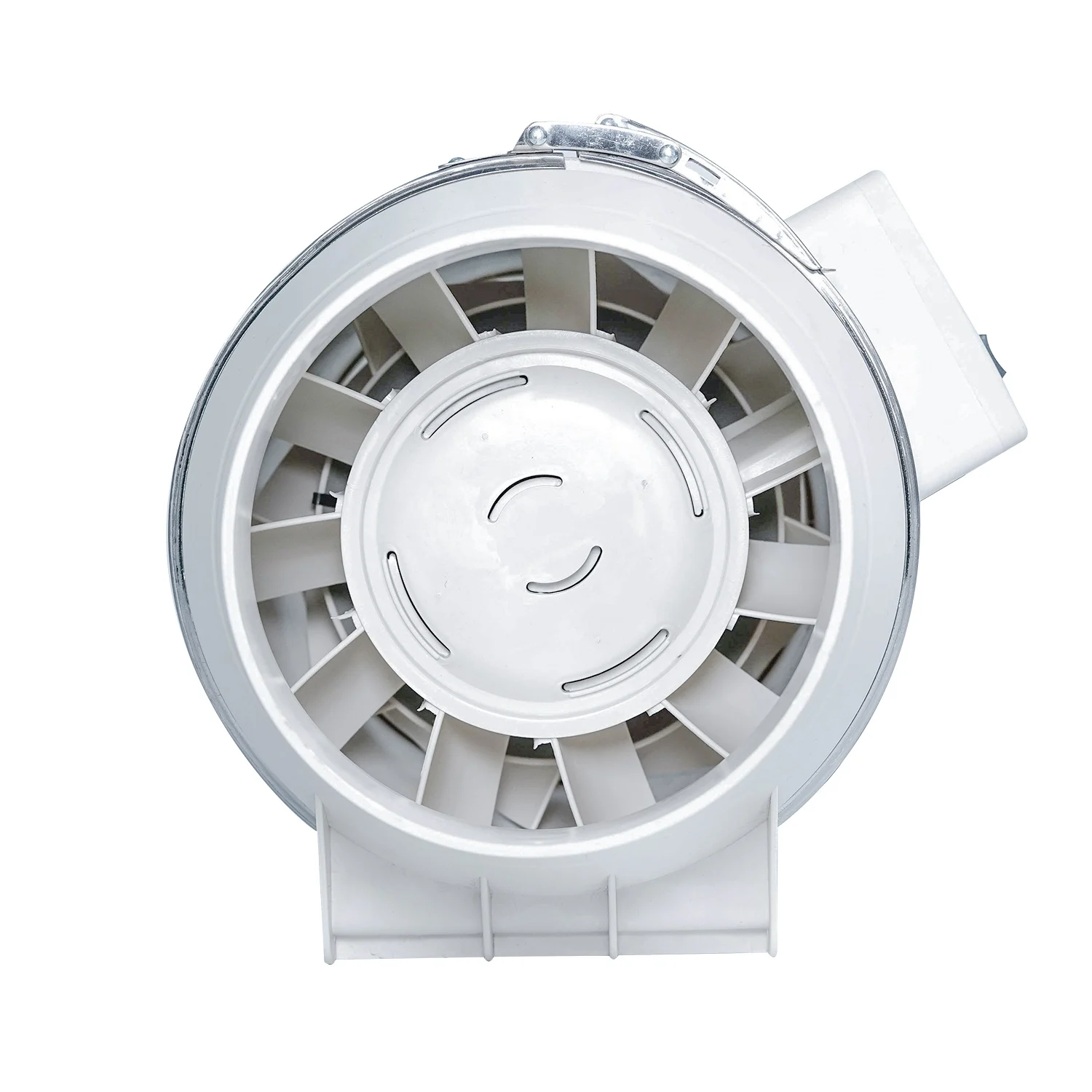 Customized Logo Brand HVAC System Axial Ventilation Exhaust Plastic Small 100mm AC Silent Inline Duct Fan