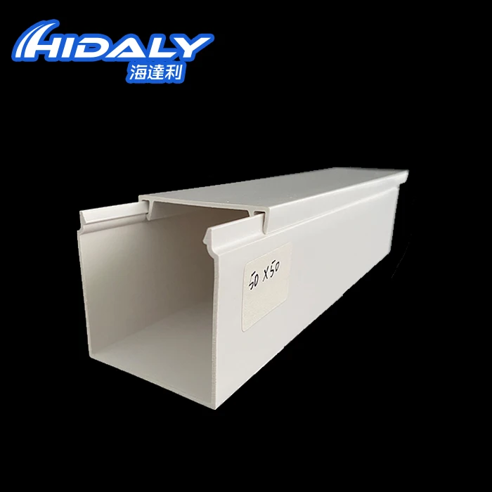 High quality All sizes d line Cable Trunking s/round wire raceway/floor Cable cover light duty