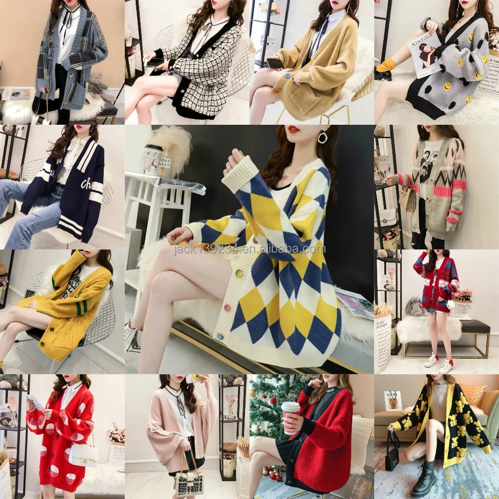 2022 Low Price Wholesale Cardigan Ladies Autumn Winter Women Cardigan Sweater