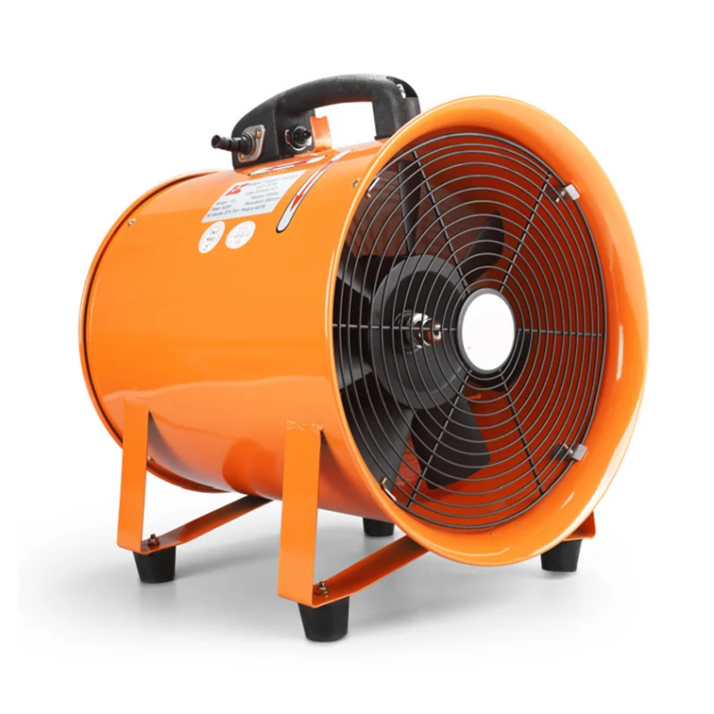 8 inch Electric Portable Ventilation Mobile Exhaust Fan Industrial painting ventilation equipment portable axial flow fan