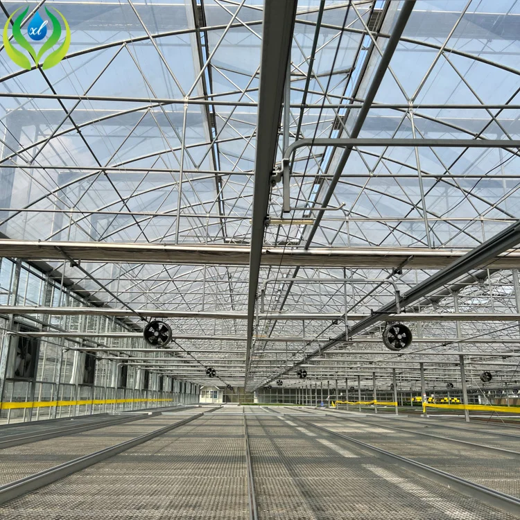MYXL большой коммерческий легко устанавливаемый парниковый каркас пластиковая пленка зеленый дом