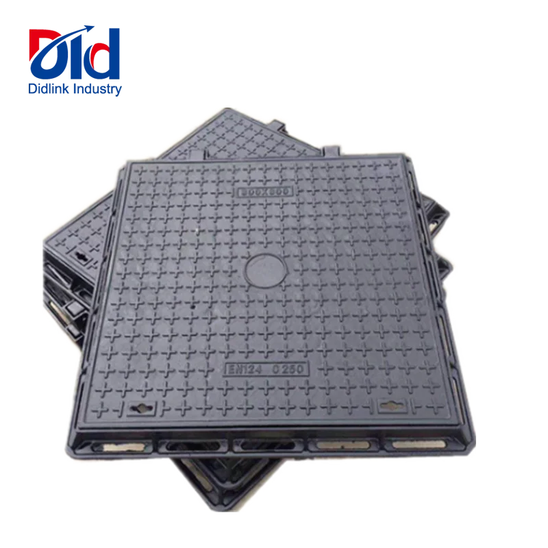 300 x 300 Double Sealed Ductile Iron square manhole cover