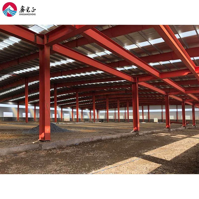Prefabricated Warehouse Used Structural Steel Workshop Hangar Shed Prefab House Steel Structure Building