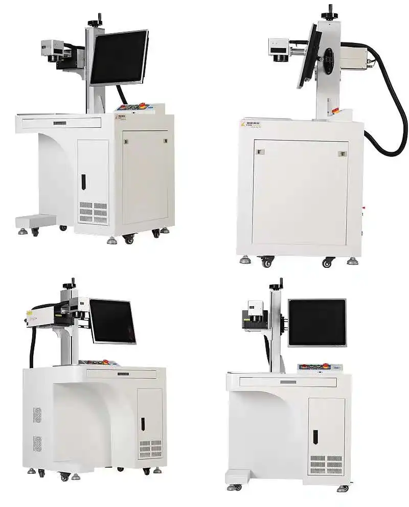  Steel Fiber Laser marking machine Plastic CO2 30