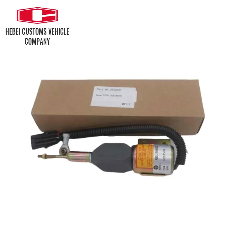 OEM качество 24 В запорный соленоид 3932530 SA-4756-24 для Hyundai R220-5 R210-3 двигателя экскаватора запчасти
