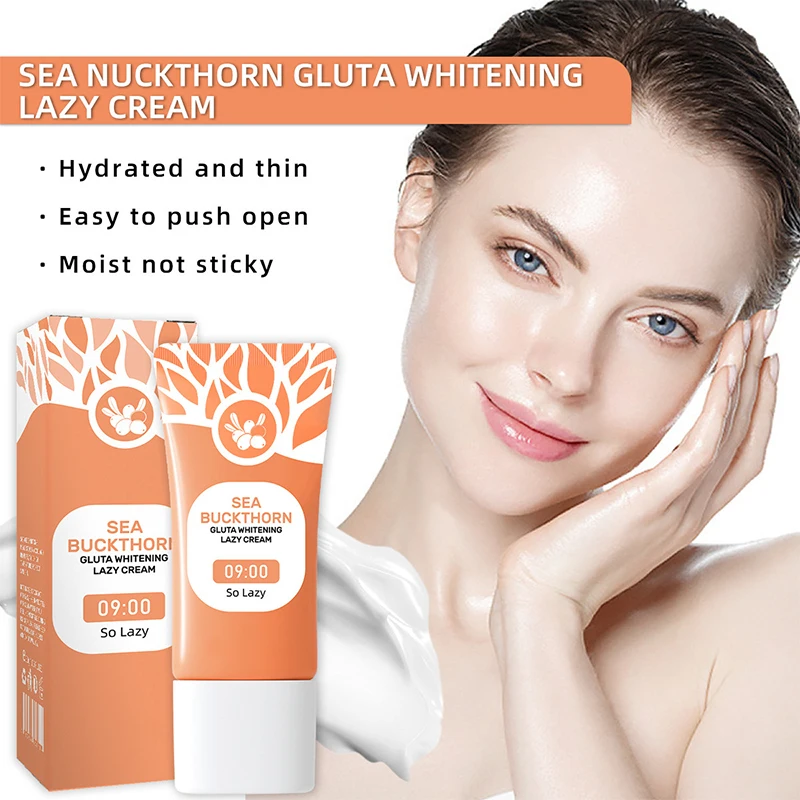 Face Whitening Sea Buckthorn Vc Cream Skin Lightening Cream Vitamin C E Moisturizing Face Creams For Women