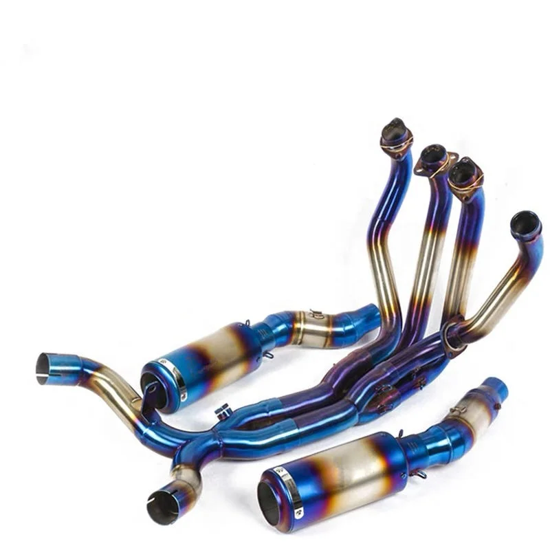 grwa Full line For Kawasaki Z1000 Exhaust System 2010-2021 Z1000SX Ninja 1000 Downpipe Headers Stainless steel Link Mid Pipe