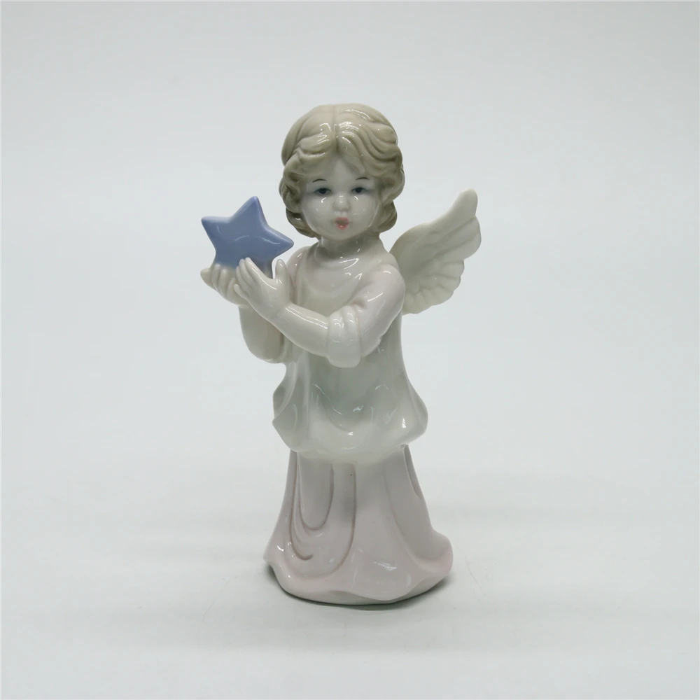 White wing fairy lovely little angel figure