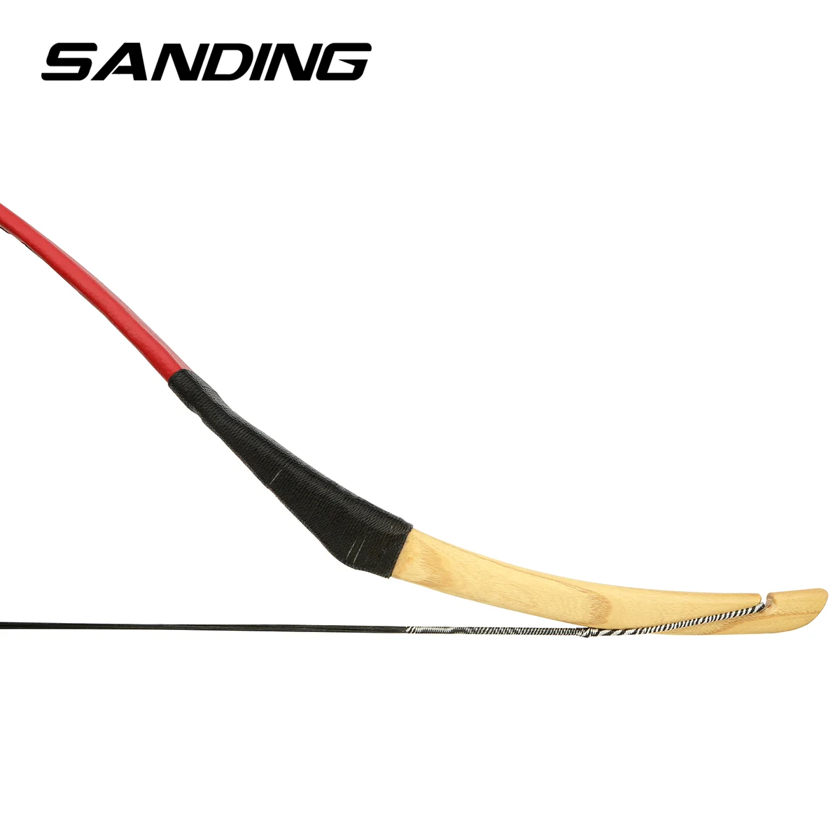 FOB Price Horse Bow Archery Bowstring 130cm Length Tapered Limb 20-100lb for Horseback Shooting