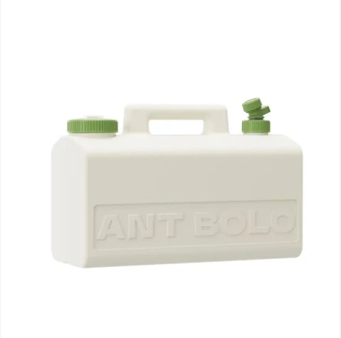 Outdoor camping portable portable car storage tank with faucet food grade rectangular large capacity bucket