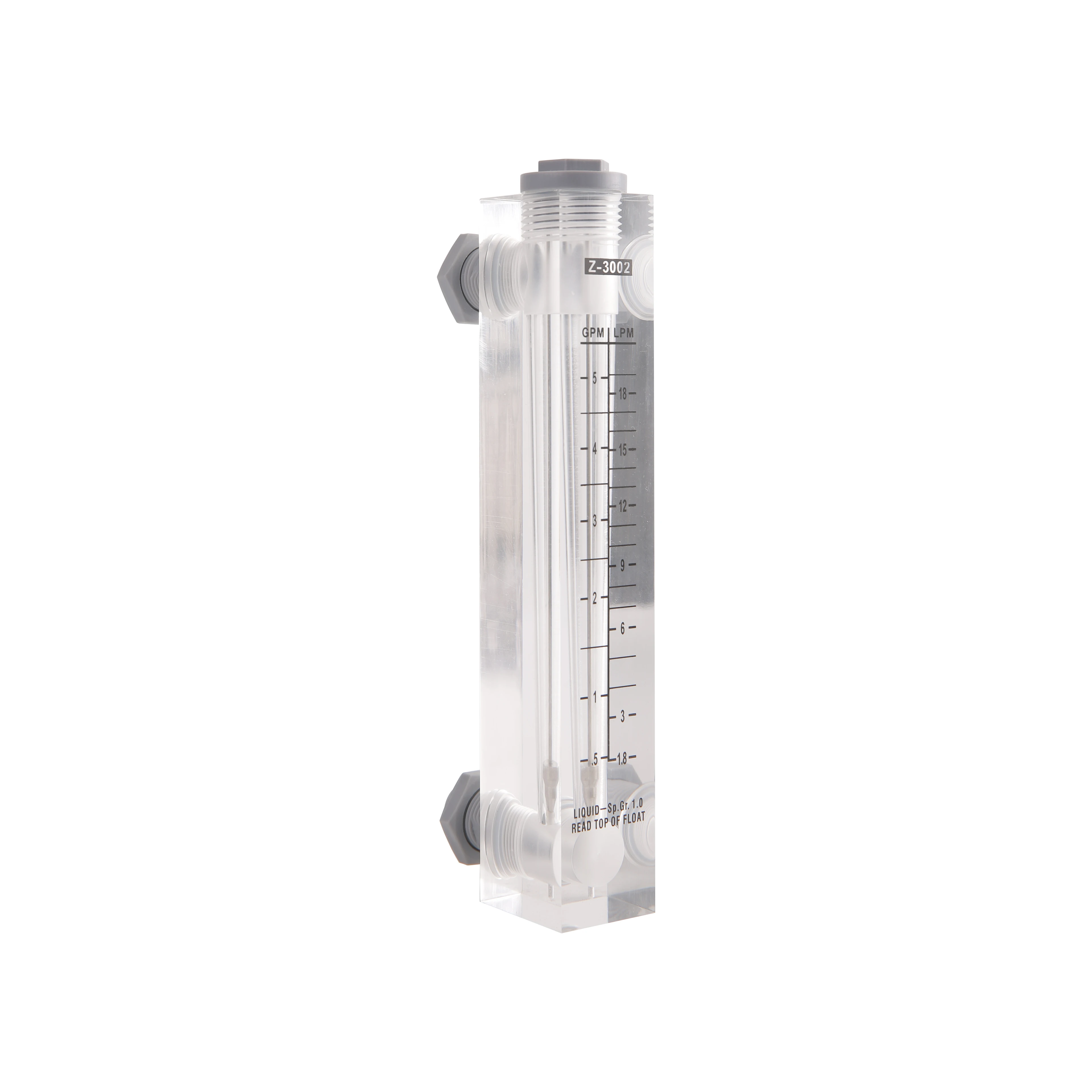 Easily installation panel mounted cheap price using flow meter LZM series glass flowmeter