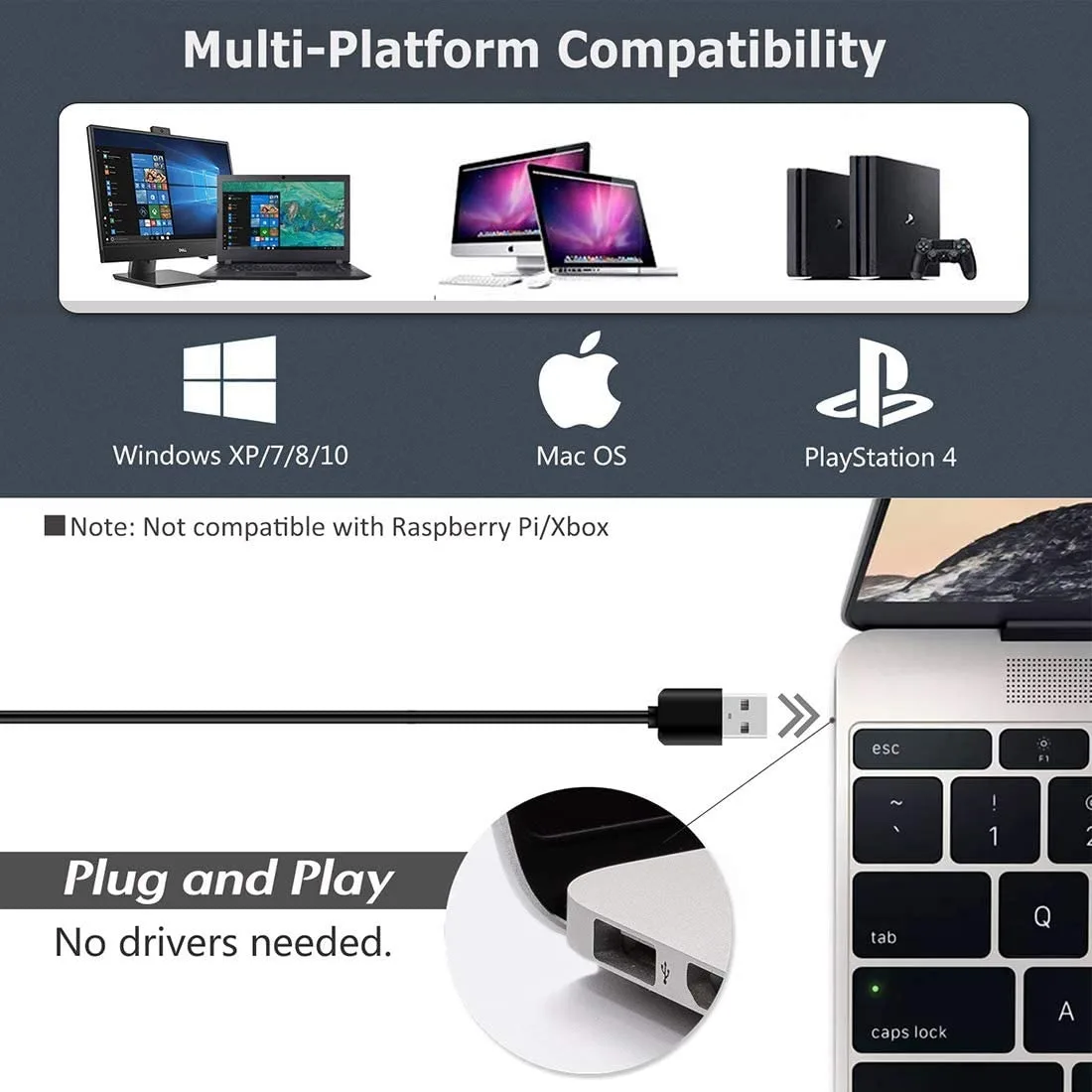 Микрофон «гусиная шея» микрофон для конференц-связи Usb конденсаторный ПК