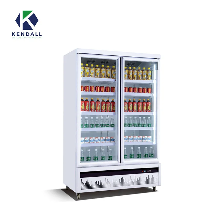 China Fashion Commercial Refrigerator Upright Refrigerated Beer Display Cooler Fridge Drink