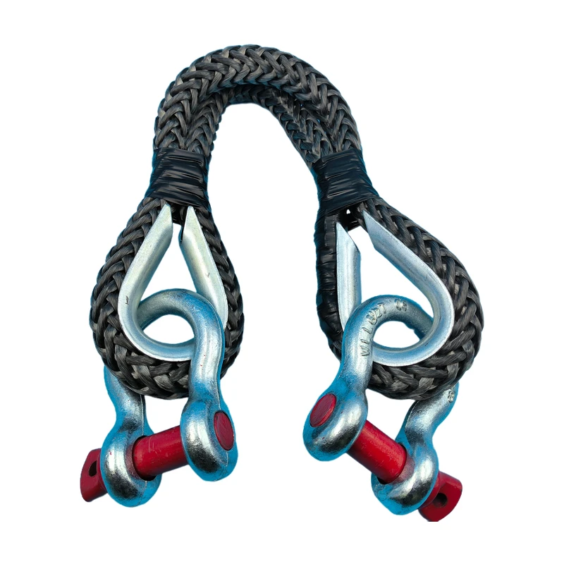 UHMWPE Life boat fall protection FPD escape boat fall sling Ultra high molecular polyethylene shackle double sling cable belt RV