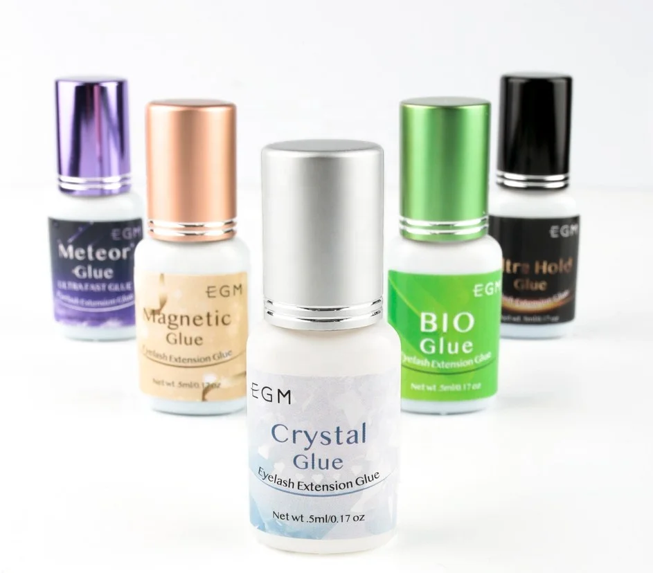 World Beauty Lashes Strong Vegan Eyelash Glue 1 Second Private Label Wholesale Lash Long Lasting OEM ODM FEDEX DHL 0.5s/1s/2-3s