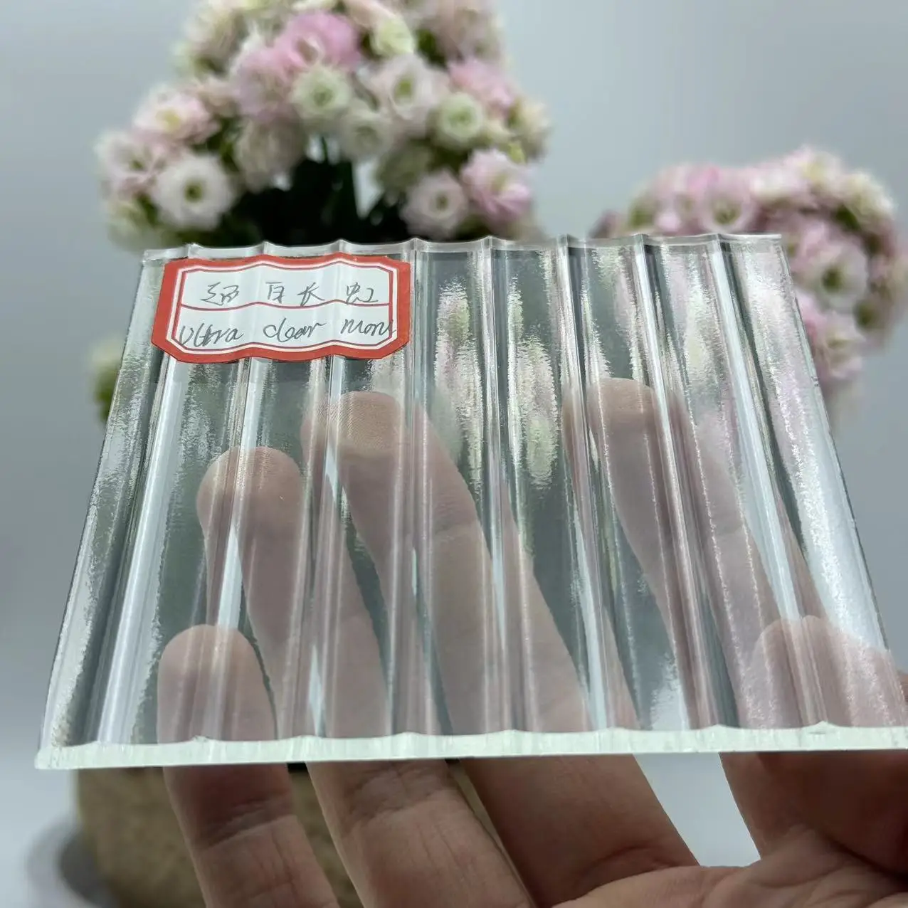 ultra clear Decorative glass Flutelite/MORAN/FYLFOT/Flute/Water wave/Diamond/Aqualite patterned glass sheet