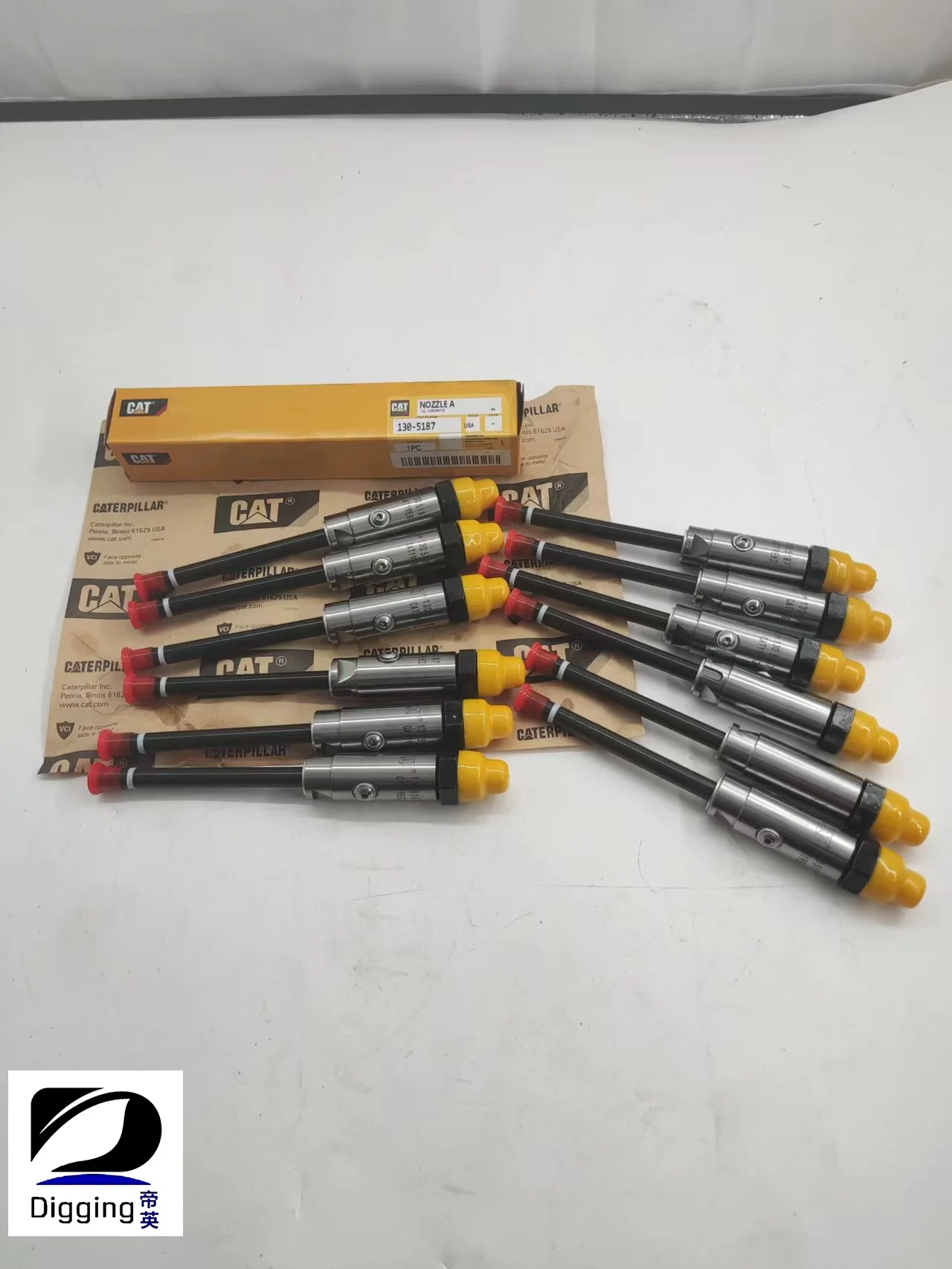 DIGEER экскаватор дизельный двигатель запчасть форсунка для cat 3406 впрыск топлива 130-5187 1305187 карандаш инжектор
