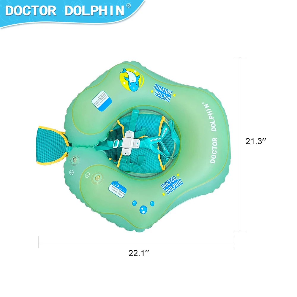 Factory Wholesale New Inflatable Pool Swim Ring Baby Float Swim Trainer