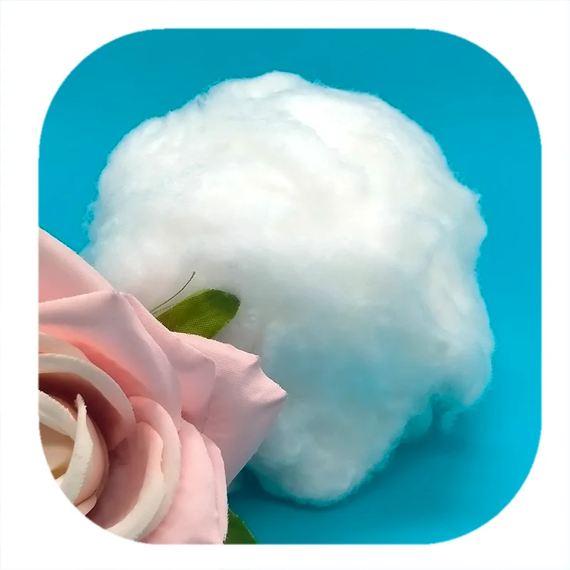 high quality bicomponent fiber 2D PCM PE/PP ES fiber for thermol bonded nonwoven