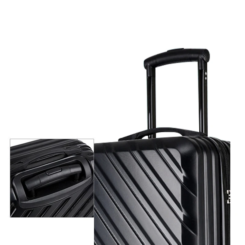Pailox Suitcase Trolley Carry On Hand Cabin Luggage Hard Shell Travel Bag Lightweight with 4 Spinner 360 Degree Wheels OEM ODM