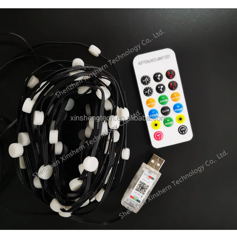 17 Patterns USB Fairy Light with Smart App & Remote Controller Indoor String Lights