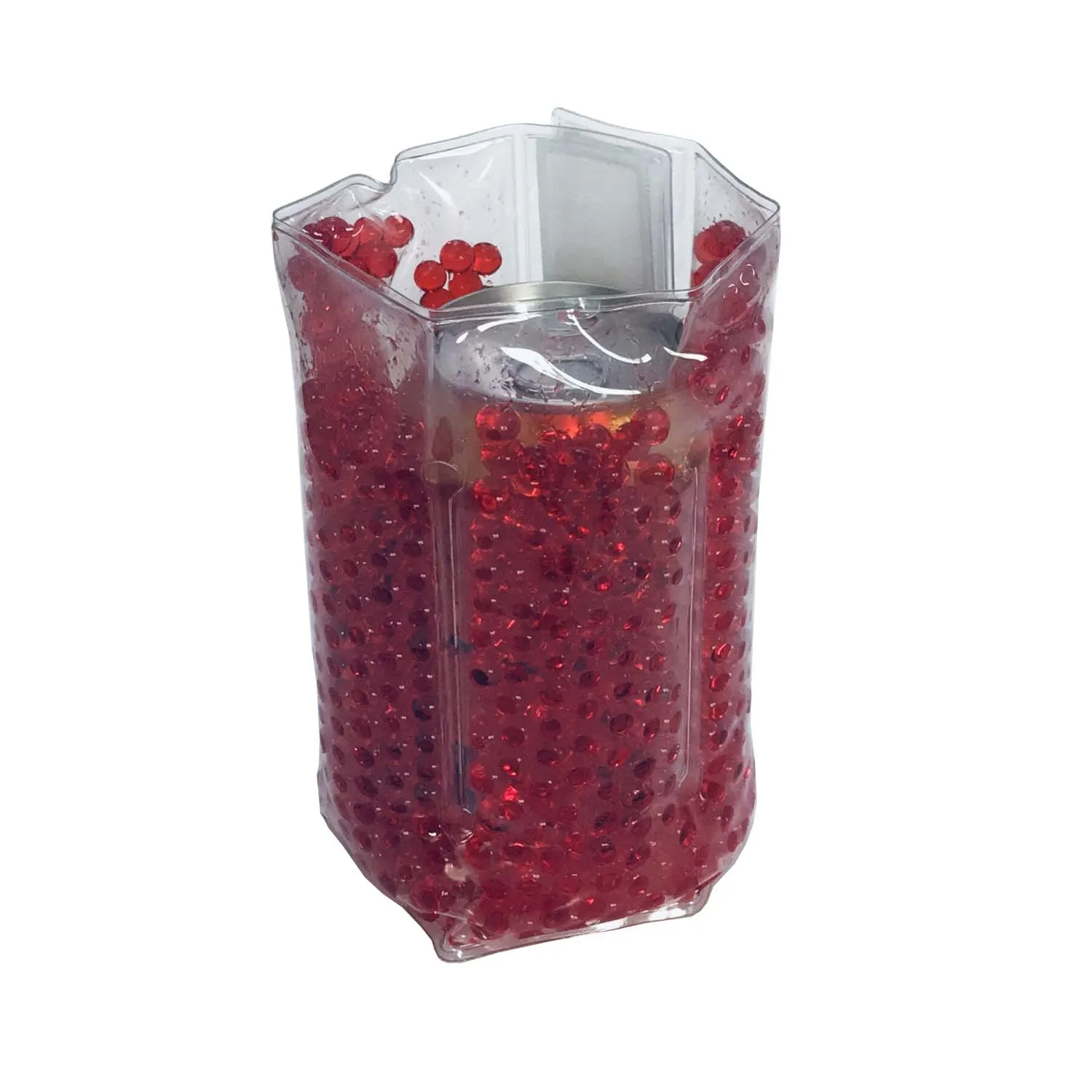 Мягкий Хрустальный охладитель для бутылки вина с жемчужинами из ПВХ