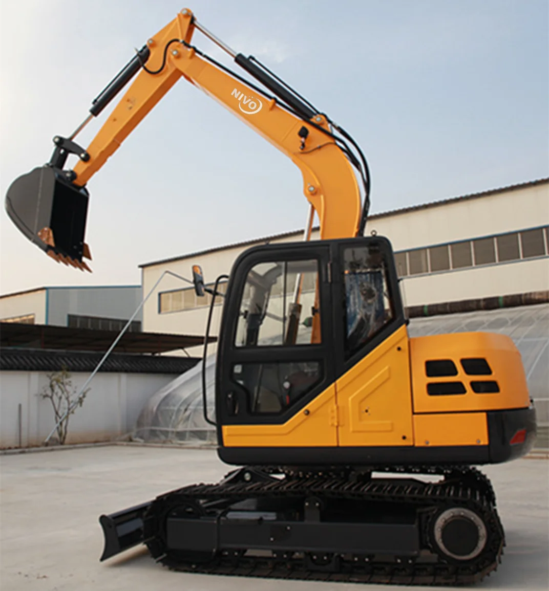 China NIVO High Quality Excavator 9 Ton Diggers hydraulic Crawler Excavators with cummins engine or parts