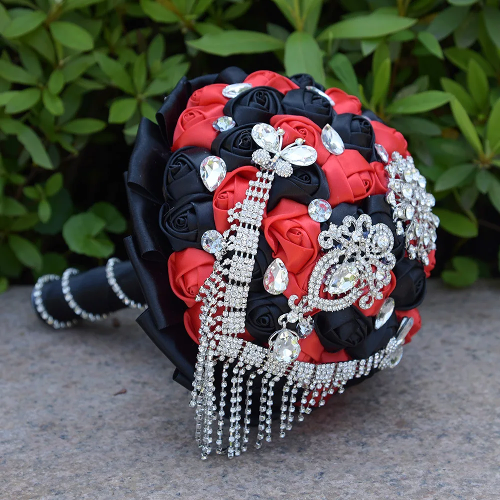 
Noble wedding flower stand or cartoon crystal flower bouquet 