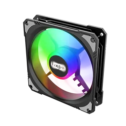 OEM Frozen ice F-FI12 12cm Black D-4PIN Case fan lil heatstick PC Computer CPU Cooling fan PUS Molex 4PIN Fixed color LED ARGB