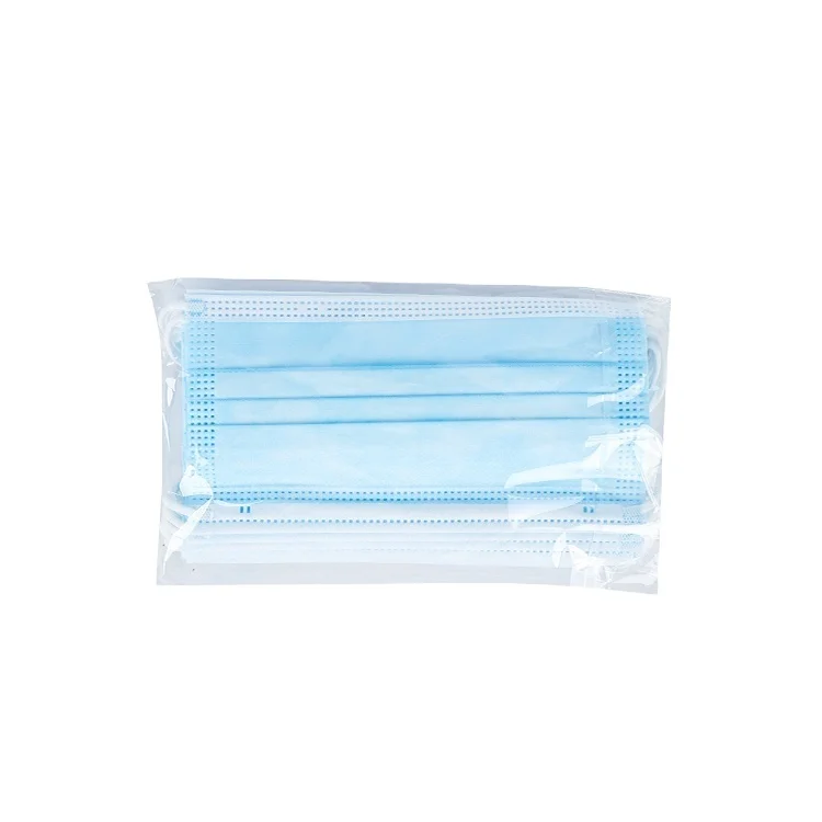 Wholesale Custom Logo High Quality Blue Disposable Mask Personal Protective
