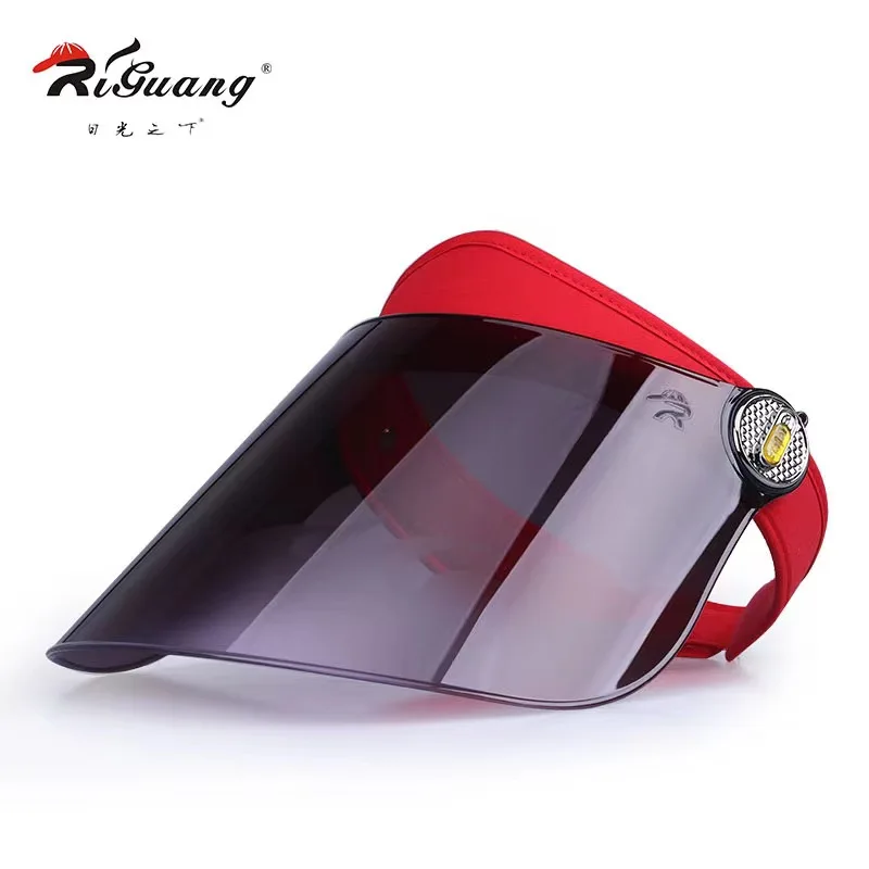 Simple grey comfortable visor