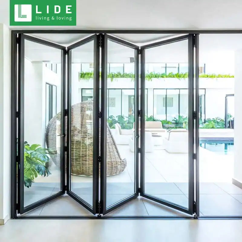 Iron Folding Door Curved Folding Doors Bi Fold Doors Exterior