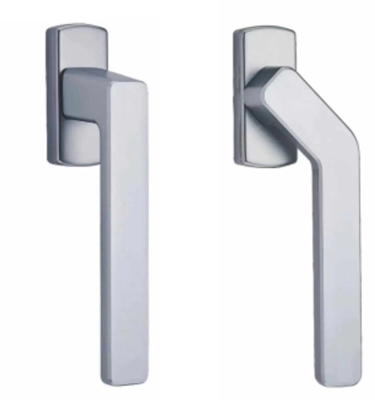 High-end Luxury Factory Mass Production Pull Window Handle Lock Accessories Aluminum Zinc Alloy  Door  Window Handle